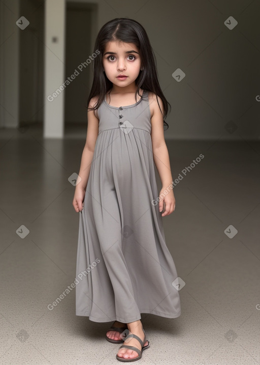 Iraqi infant girl with  gray hair