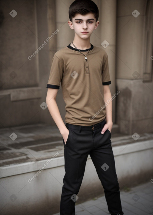 Georgian teenager boy 