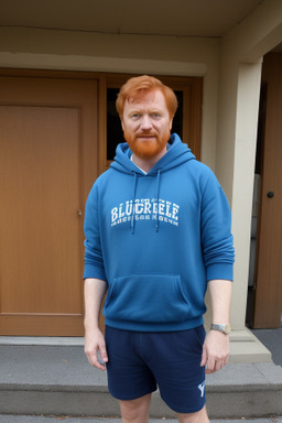 Georgian middle-aged male with  ginger hair