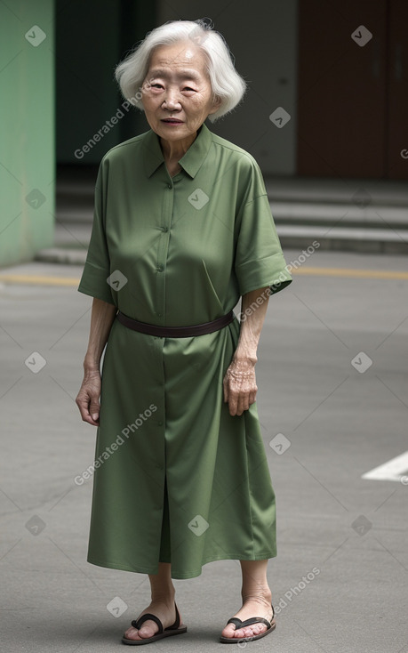 Korean elderly female 