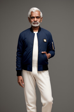 Sri lankan 45 years male with  white hair