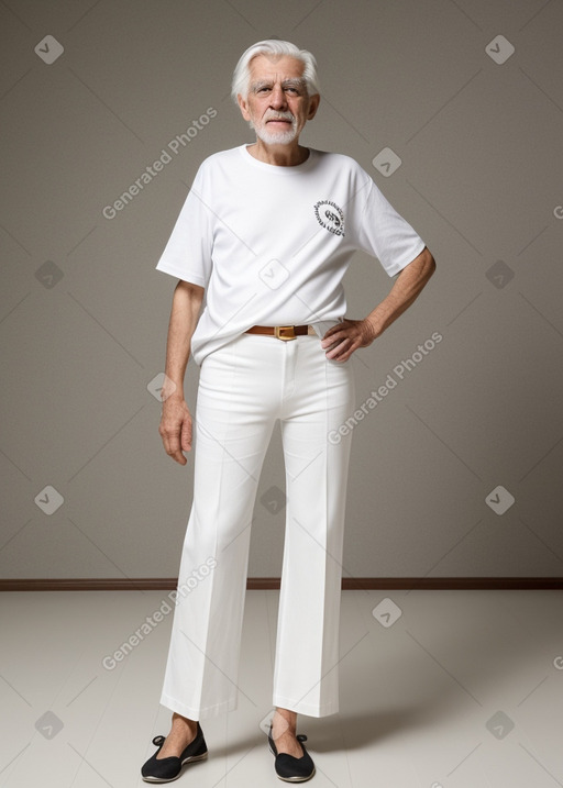 Spanish elderly male with  white hair