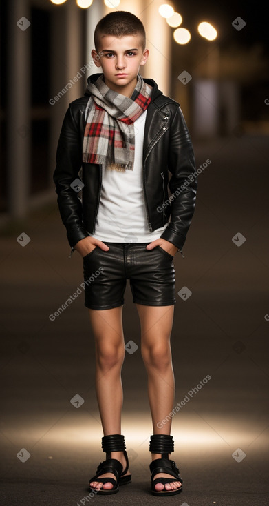 Albanian teenager boy 