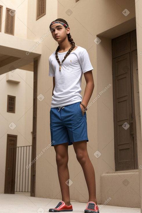 Libyan teenager boy 