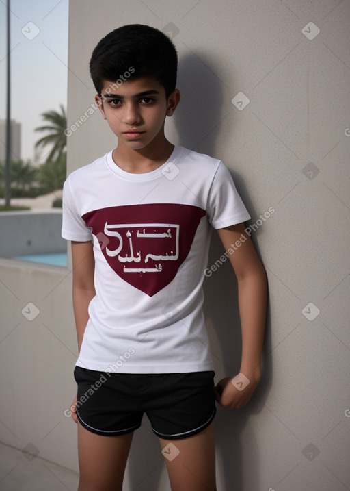 Qatari teenager boy 