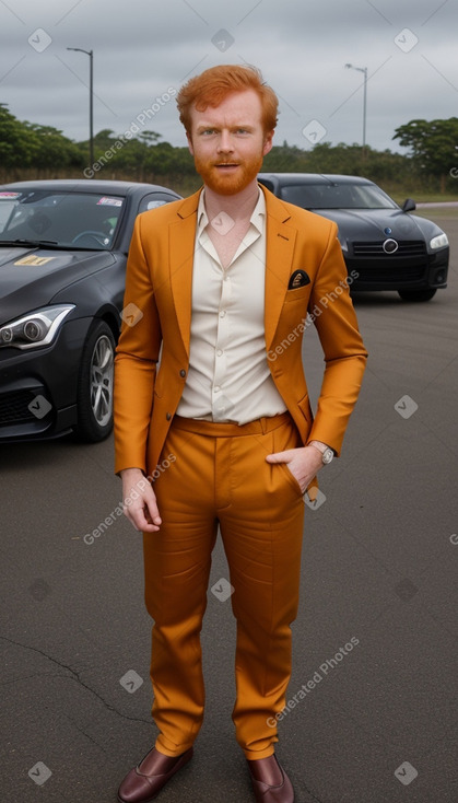 Sri lankan adult male with  ginger hair