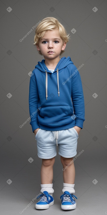 Greek infant boy with  blonde hair