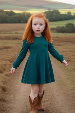 South african infant girl with  ginger hair