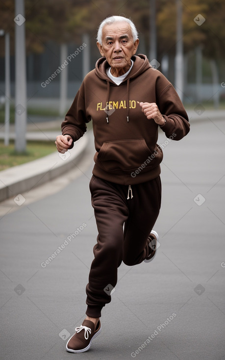 Colombian elderly male with  brown hair