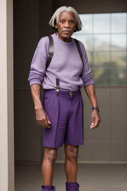 Jamaican elderly male with  gray hair