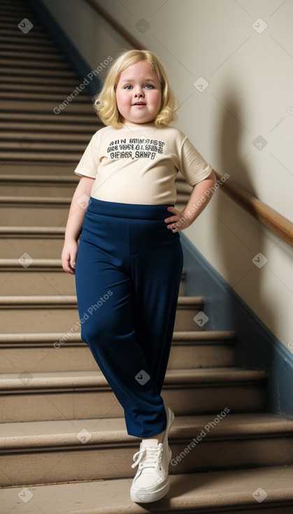 Irish child boy with  blonde hair