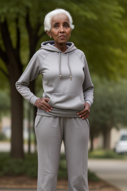 Somali elderly female with  gray hair