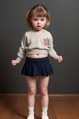 American infant girl 