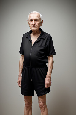 Belarusian elderly male with  black hair