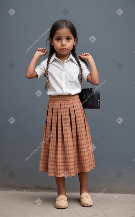 Peruvian child girl 