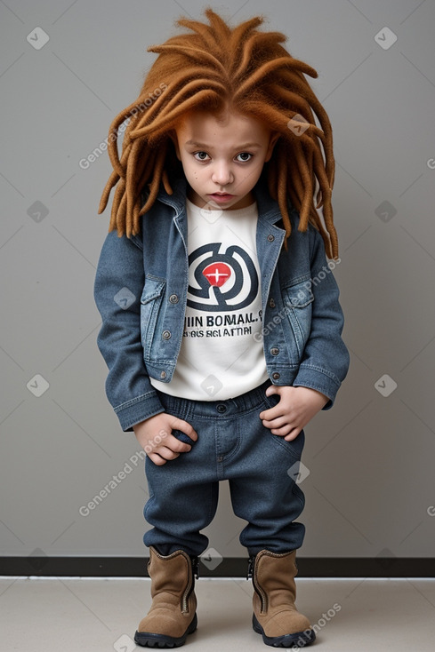 Bahraini infant boy with  ginger hair