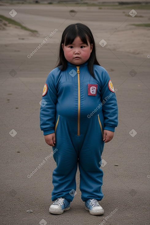 Mongolian child girl 