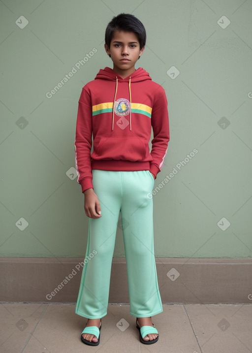 Bolivian teenager boy 