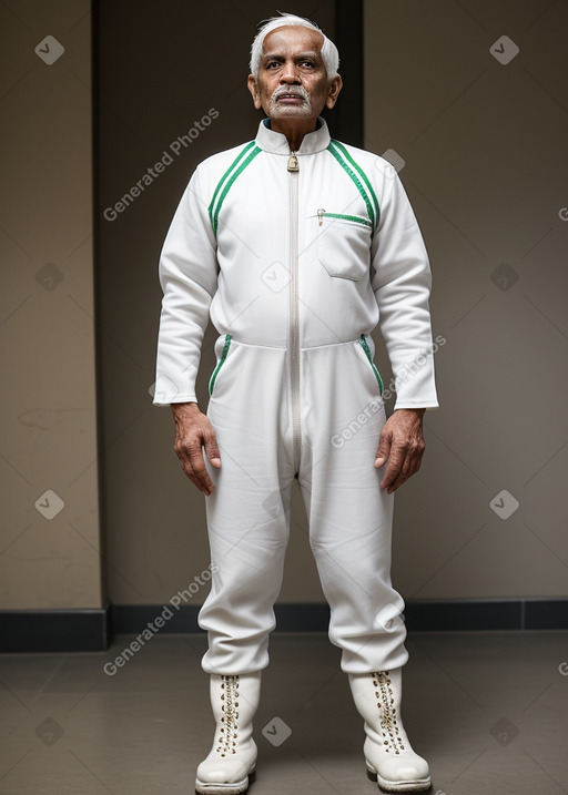 Bangladeshi elderly male with  white hair