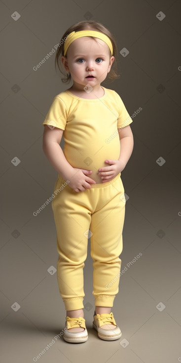 Caucasian infant girl 