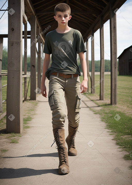 Bulgarian teenager boy 