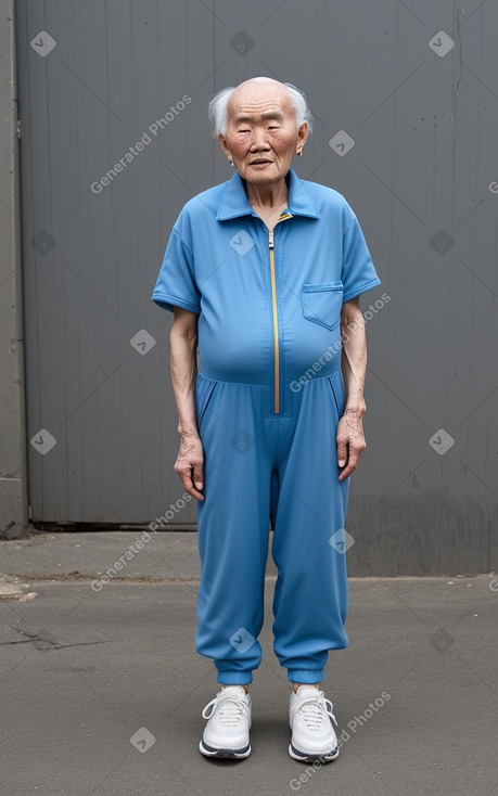 Mongolian elderly non-binary 