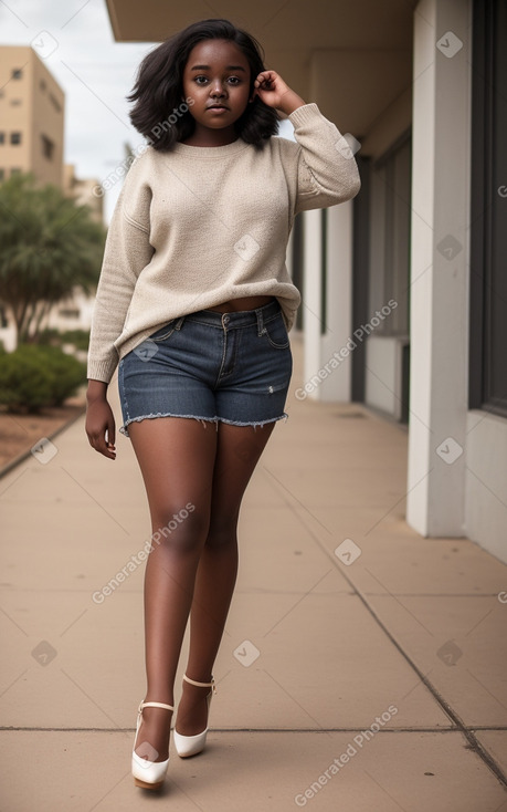 Sudanese teenager girl 