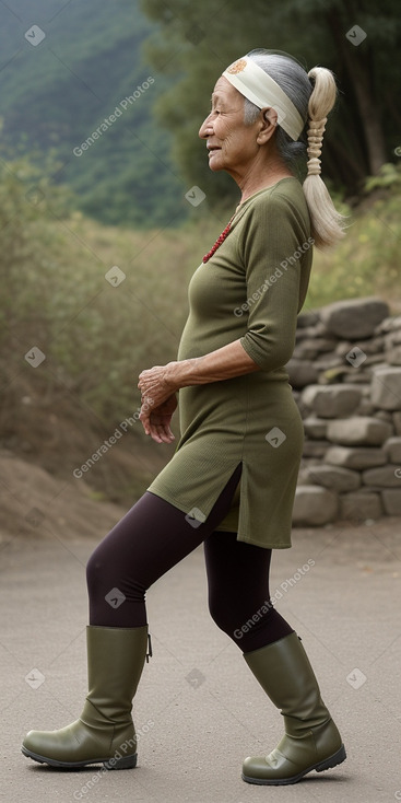 Nepalese elderly female 