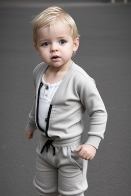 German infant boy with  blonde hair