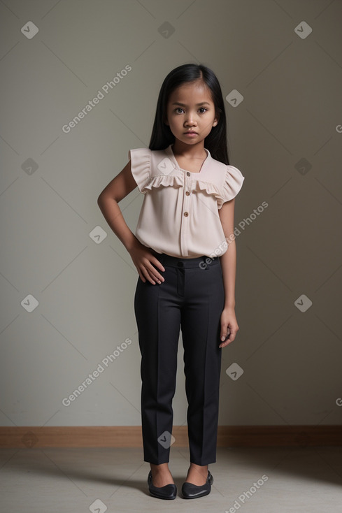 Indonesian child girl 