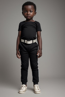 Togolese infant boy with  black hair