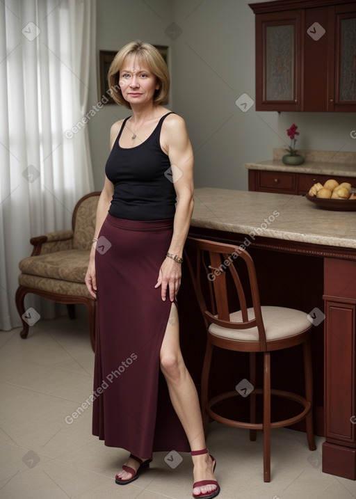 Russian middle-aged female 