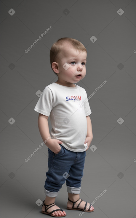 Slovak infant boy 