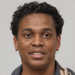 Neutral latino young-adult male with short  brown hair and brown eyes