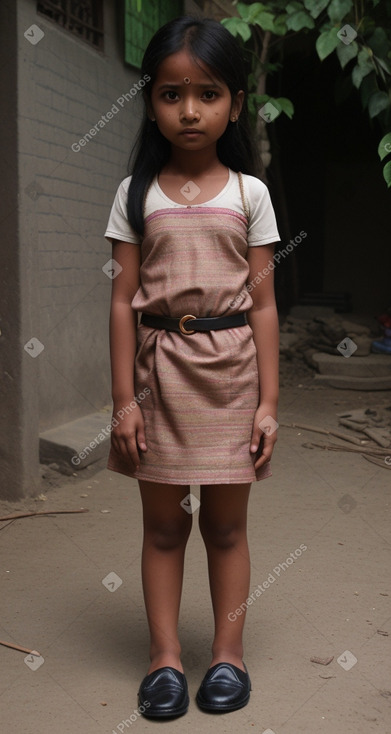 Nepalese child female 