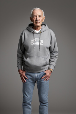 South african elderly male with  gray hair