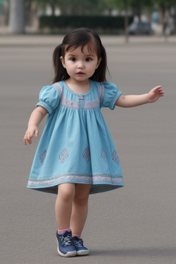 Uzbek infant girl 