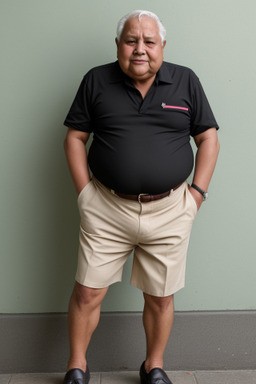 Ecuadorian elderly male with  black hair