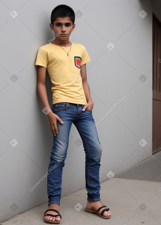 Ecuadorian teenager boy 