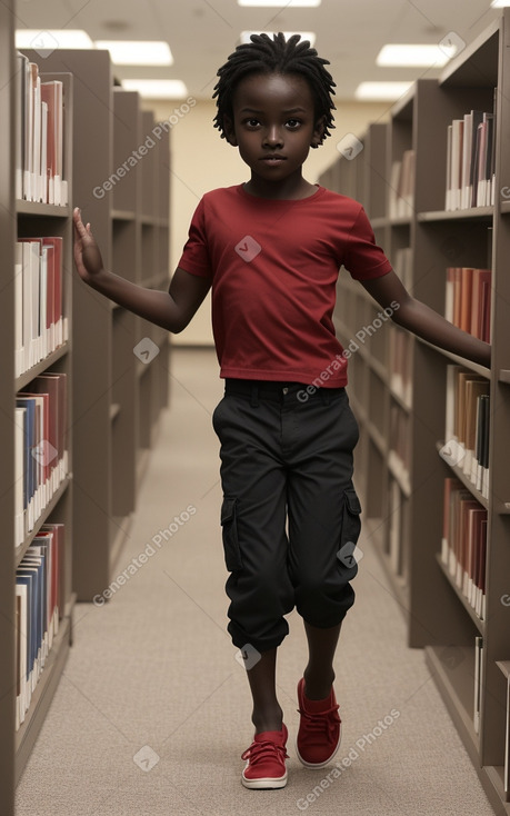 Child male with  black hair