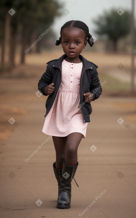 Zambian infant girl 