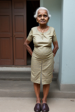 Sri lankan elderly female 