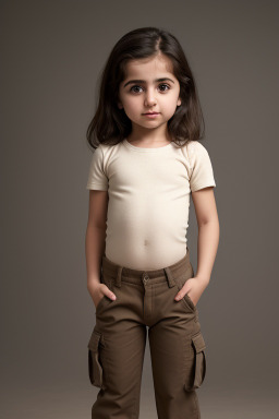 Armenian infant girl with  brown hair