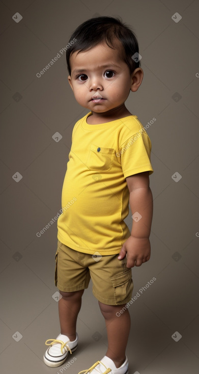 Peruvian infant boy 