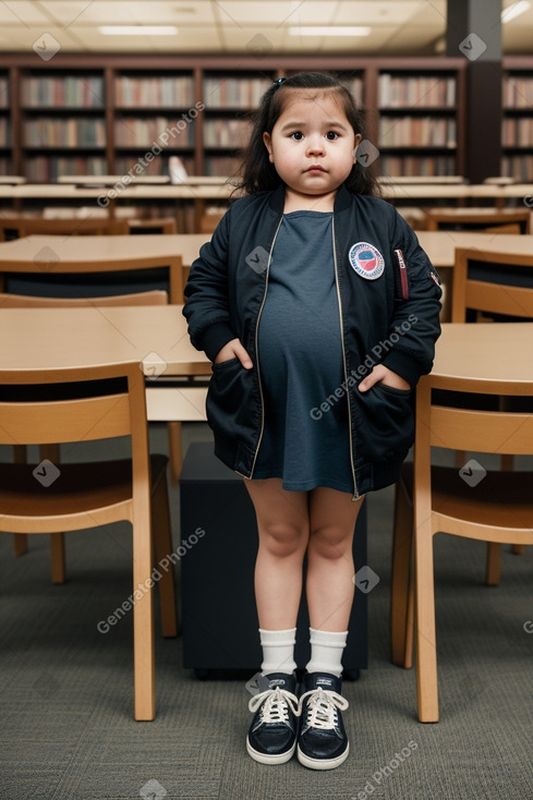 Costa rican infant girl 