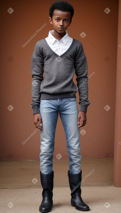 Ethiopian teenager boy 