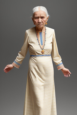 Uzbek elderly female 