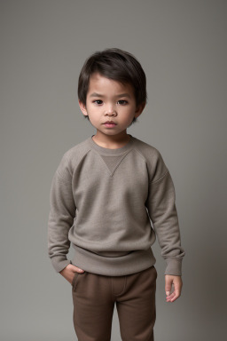 Thai child boy with  brown hair