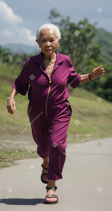 Filipino elderly female 