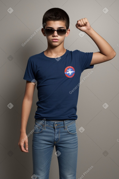 Costa rican teenager boy 